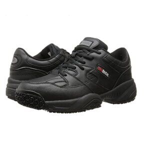 SkidBusters women's black S5050 W skid resistant safety shoe sneakers size 6